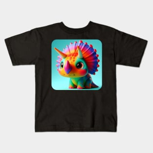 Sparky the Dinosaur #18 Kids T-Shirt